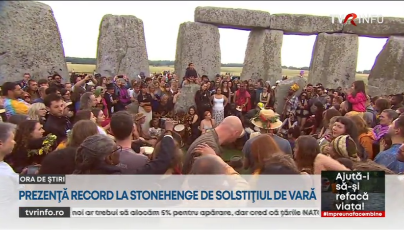 Prezență record la Stonhenge, la solstițiul de vară
