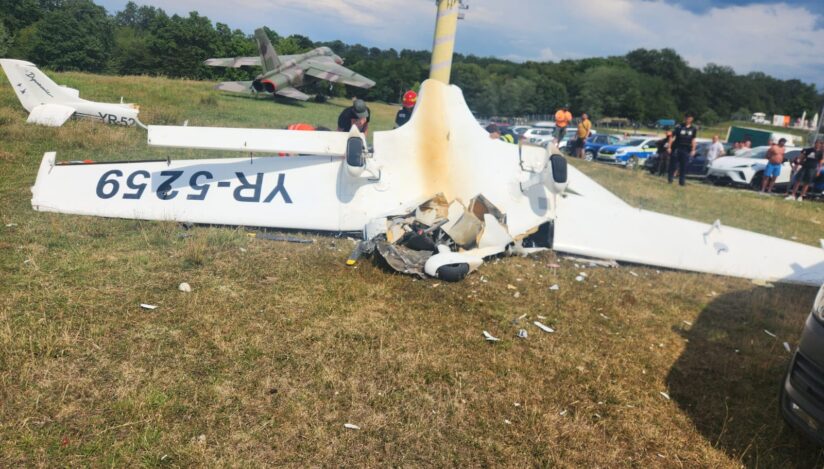 Un avion de mici dimensiuni s-a prăbușit la Orăștie. O persoană a murit, iar alta este în stare gravă