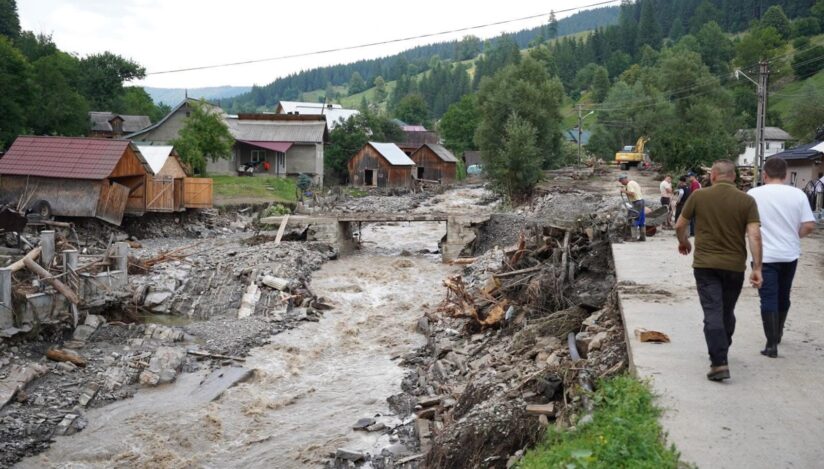 Cod roşu de inundaţii pe râurile din bazinul hidrografic Bălăneasa, judeţul Buzău