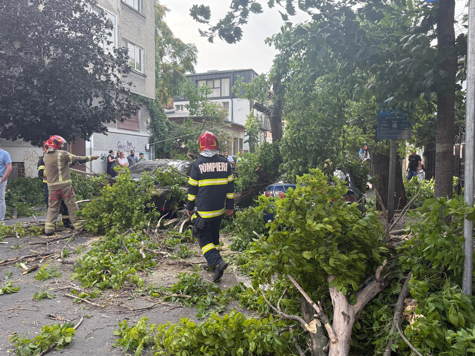 Cod roșu de furtună pentru București și județele Ialomița și Ilfov