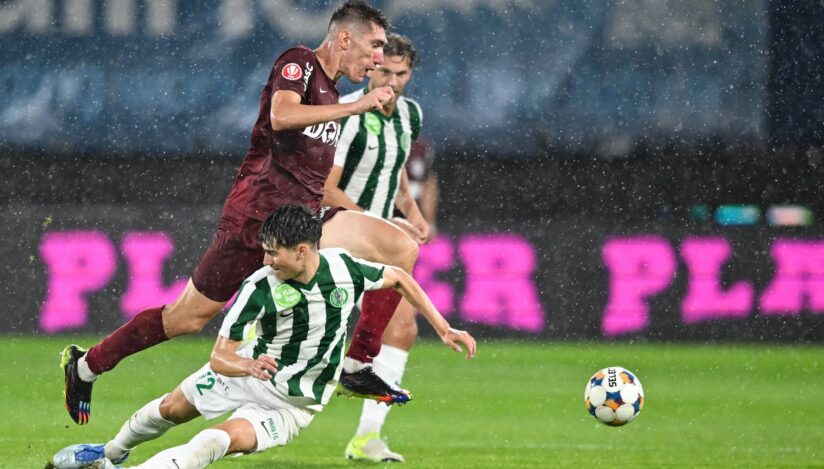 CFR Cluj, calificare în turul 2 al Europa League după 3-0 cu Paksi (Ungaria)