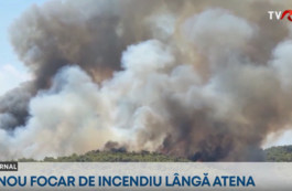 Grecia luptă împotriva incendiului din Evia şi comunică unele progrese în Creta. Două sate au fost evacuate