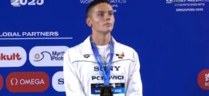 David Popovici aur la 200m liber