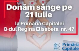 Donare de sânge la Primăria Capitalei / Facebook, PMB