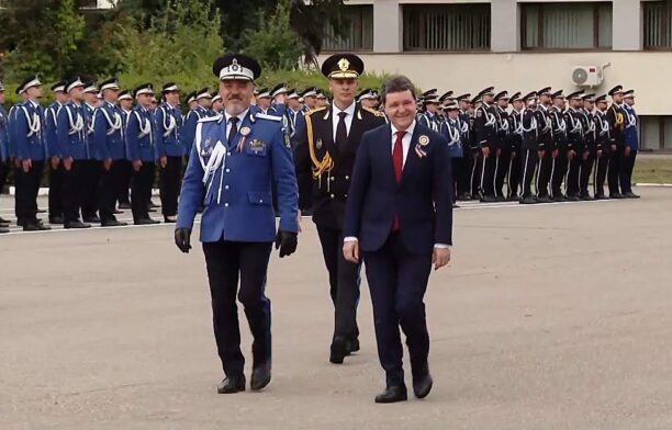 Nicuşor Dan la Academia de Poliţie