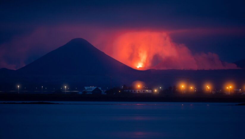 Un vulcan din peninsula Reykjanes, în sud-vestul Islandei, a intrat în erupție pentru a noua oară de la sfârșitul lui 2023