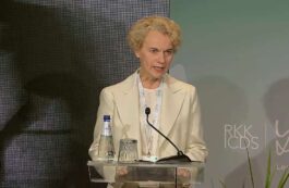 Secretarul general adjunct al NATO, Radmila Şekerinska / captura video