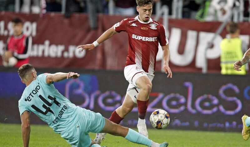 Superliga, etapa a 2-a: remiză între Rapid și CFR Cluj, „thriller” la Ovidiu