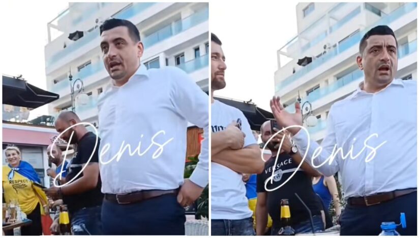 G4Media: George Simion, la terasă în Cipru, în timp ce la București aveau loc proteste