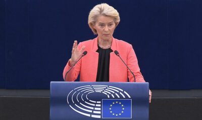 Preşedinta Comisiei Europene, Ursula von der Leyen / captura video
