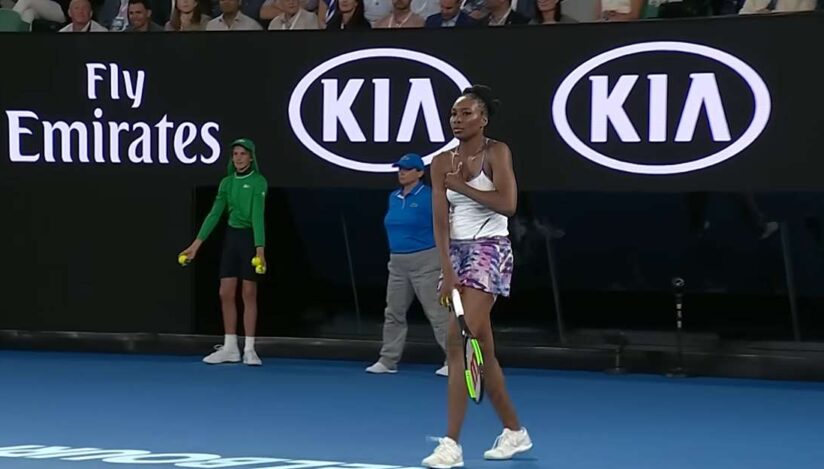 Venus Williams / captura video