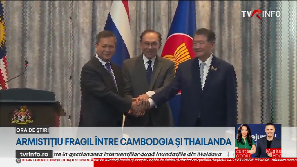 Thailanda acuză Cambodgia că a încălcat acordul de încetare a focului, la doar câteva ore de la semnarea lui