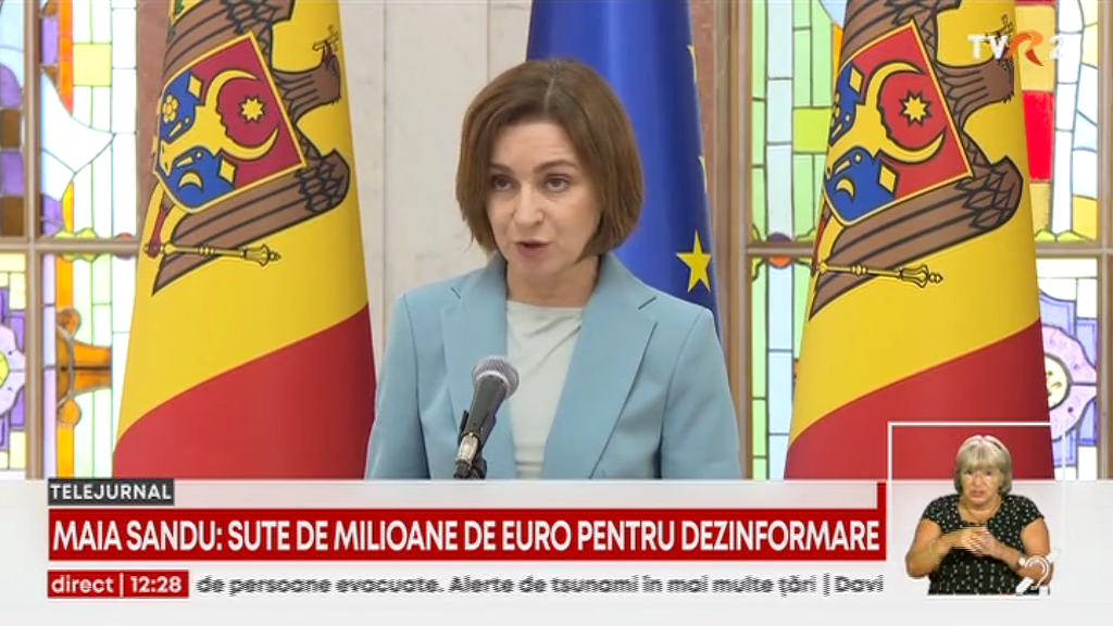 Maia Sandu, despre interferența Rusiei în alegerile parlamentare: Kremlinul vrea să-și bage oamenii în Parlamentul Republicii Moldova
