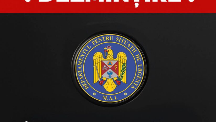 DSU: Afirmaţiile că nu au fost emise mesaje RO-ALERT în Suceava, în contextul inundaţiilor, false. Au fost transmise prompt