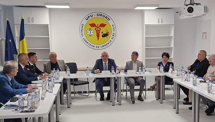Inaugurarea noii secţii UPU a spitalului din Alba Iulia