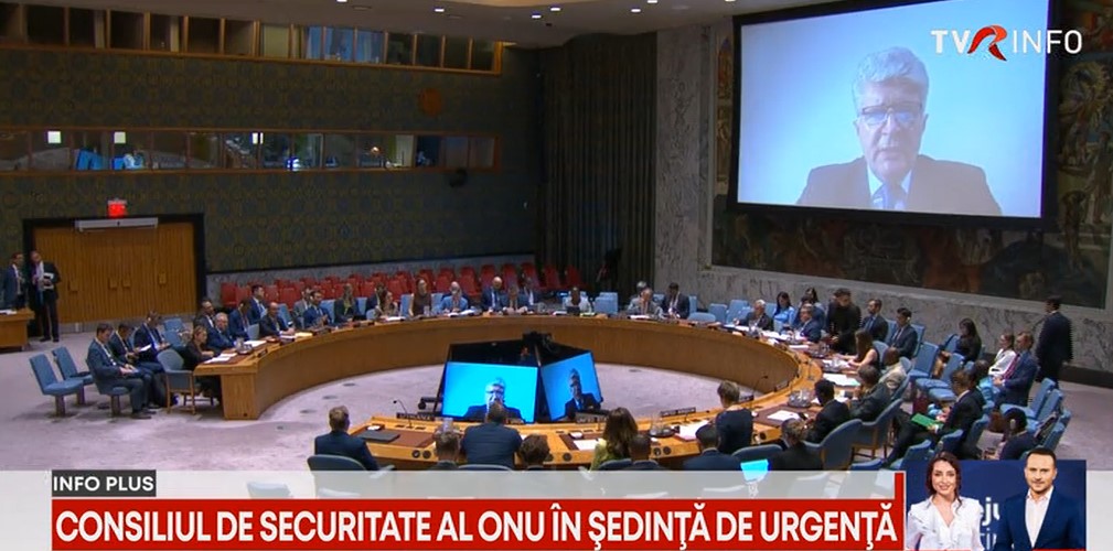 Ședință de urgență a Consiliului de Securitate al ONU, în urma ultimului atac asupra Kievului