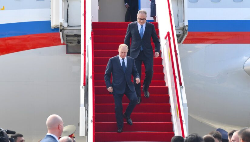 Putin a ajuns în oraşul Tianjin din China pentru un summit regional de securitate