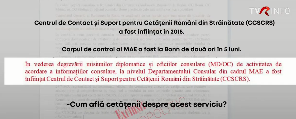 EXCLUSIV RADAR GEOPOLITIC:  Noi dezvăluiri privind situaţii incredibile înregistrate la consulatele României de la Bonn şi Los Angeles