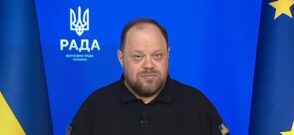 Preşedintele Radei Supreme a Ucrainei, Ruslan Stefanchuk / captura video