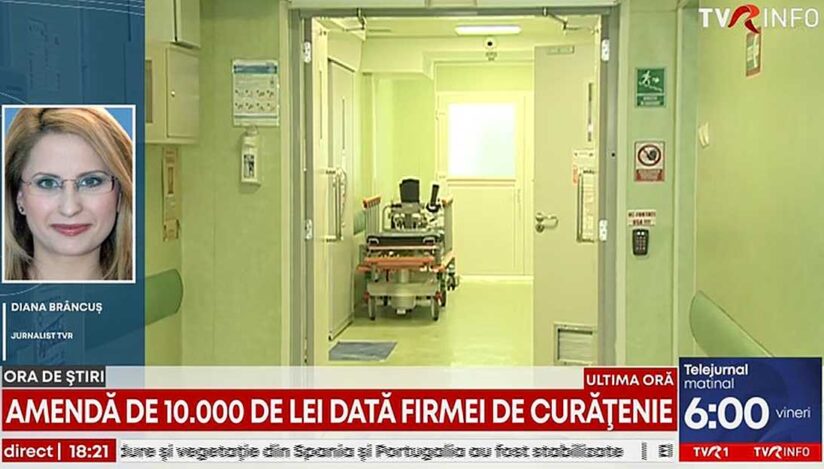 Centrul de Arşi de la Spitalul Floreasca din București intră în carantină. Ministerul Sănătății a dat mai multe amenzi