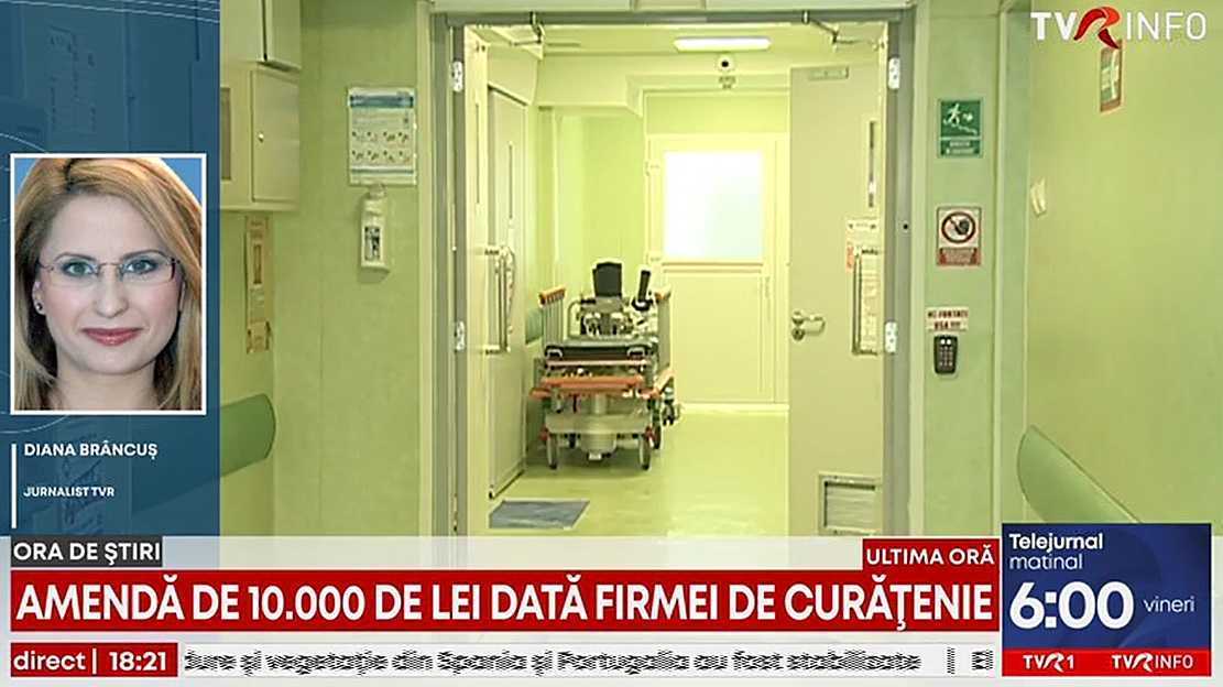 Centrul de Arşi de la Spitalul Floreasca din București intră în carantină. Ministerul Sănătății a dat mai multe amenzi
