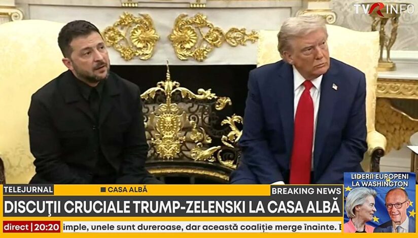 Zelenski cere „asigurarea unei păci solide şi durabile” pentru Ucraina şi Europa înainte de întâlnirea cu Trump