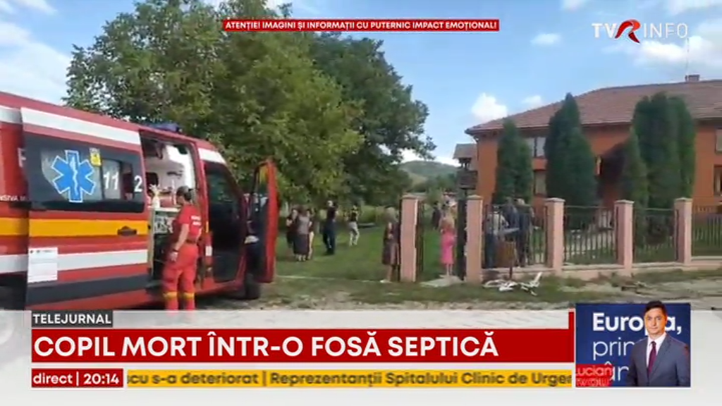 Un copil de 5 ani dintr-un sat din Bistrița a murit după ce a căzut în ...