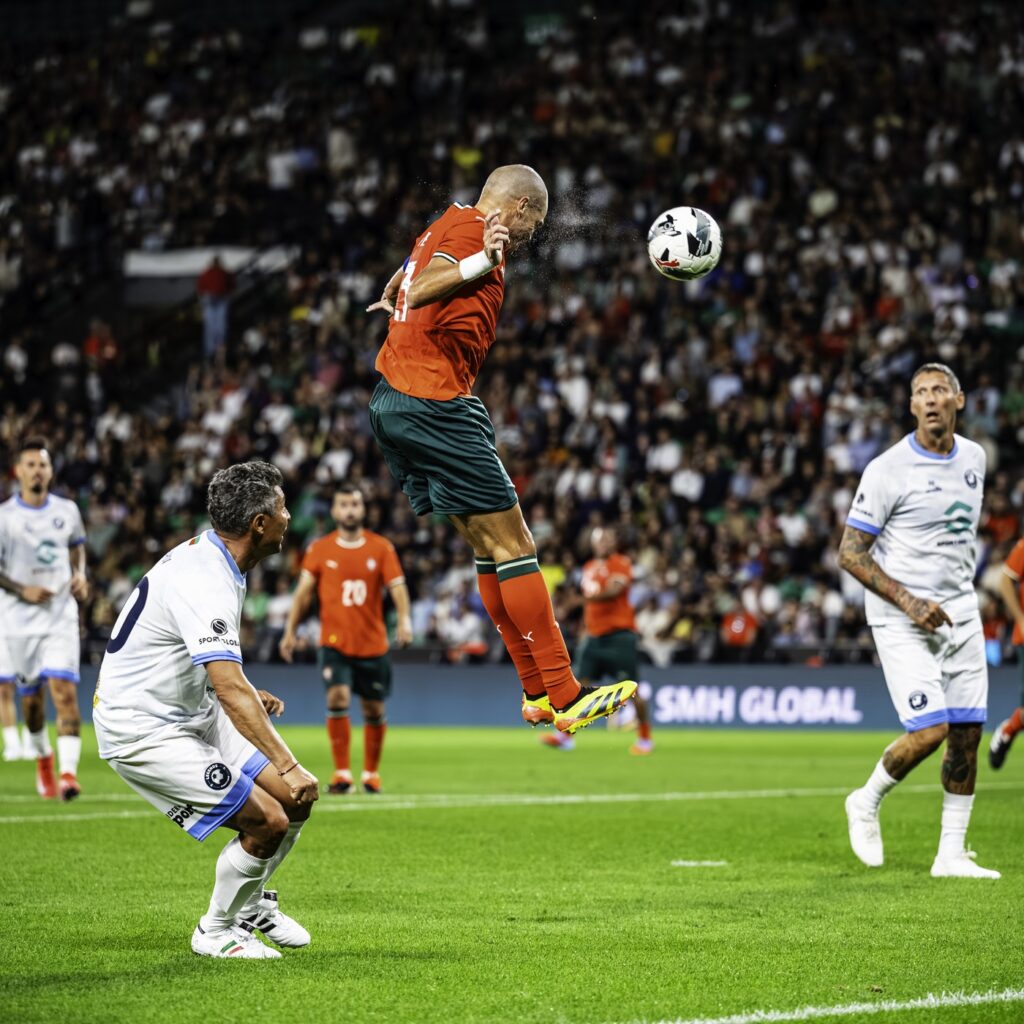 Hagi a strălucit în Legends Charity Game, meciul caritabil transmis de TVR Sport