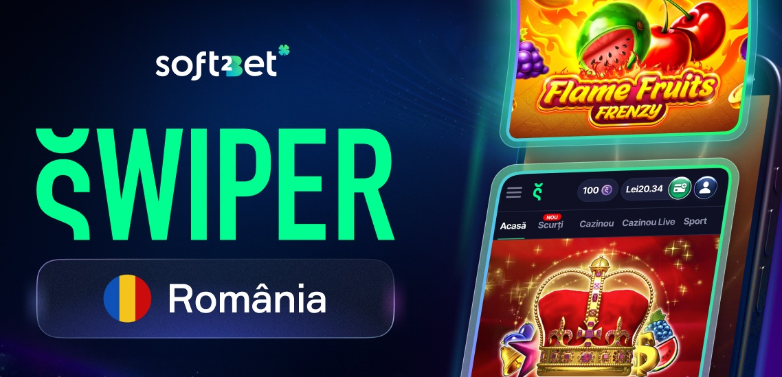 (P) Cum Swiper de la Soft2Bet schimbă modul în care oamenii joacă online în România