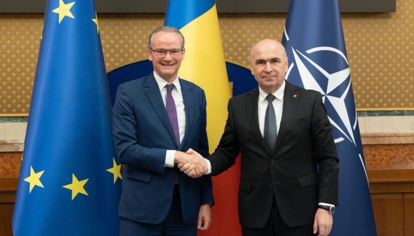 Premierul Ilie Bolojan a avut o întrevedere cu ministrul de stat german pentru Europa, Gunther Krichbaum