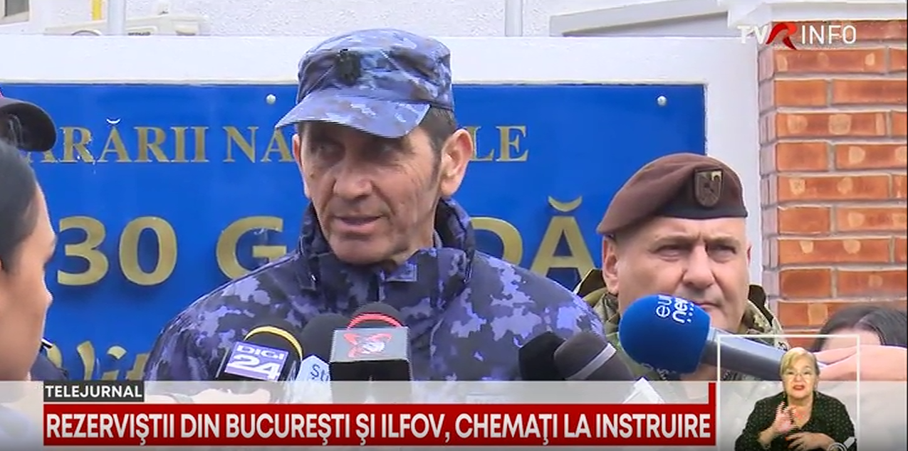 Peste 10.000 de rezerviști din București și Ilfov, chemați la o zi de instruire. MApN: „Nu este vorba despre mobilizare la război”