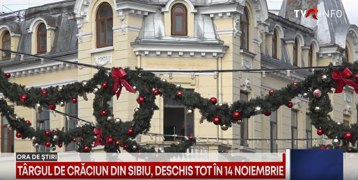 Târgul de Crăciun de la Craiova se deschide pe 14 noiembrie. Tema din acest an: „Spărgătorul de nuci”
