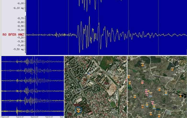 Explozie în Capitală/ Staţiile seismice au înregistrat o energie similară unui cutremur de magnitudine locală 1,2