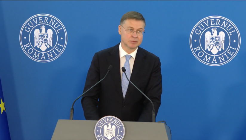 Comisarul european pentru Economie: Cadrul de sustenabilitate fiscală, condiţie necesară pentru îmbunătăţirea creşterii economice şi a calităţii vieţii în România. Ținta de deficit pentru 2026 trebuie să fie respectată