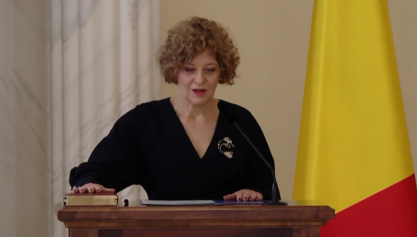 Oana Gheorghiu a depus jurământul, la Cotroceni. Ea a fost numită în funcția de vicepremier