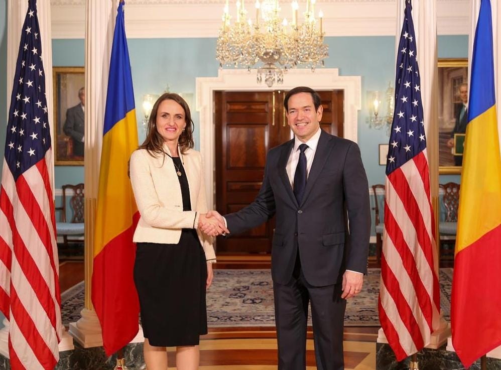 Convorbire Oana Ţoiu – Marco Rubio. Pe agendă: problemele de securitate, evoluţiile economice şi priorităţile bilaterale