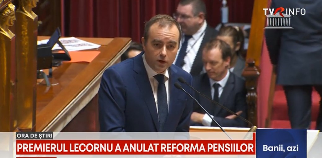 Guvernul Lecornu a supravieţuit moţiunilor de cenzură. Premierul a anulat reforma pensiilor