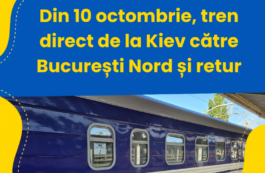Primul tren direct Kiev – Bucureşti a ajuns în Gara de Nord, cu o întârziere de aproape 80 de minute
