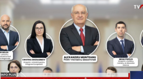 Premierul desemnat al Republicii Moldova, Alexandru Munteanu, merge în Parlament pentru votul de încredere