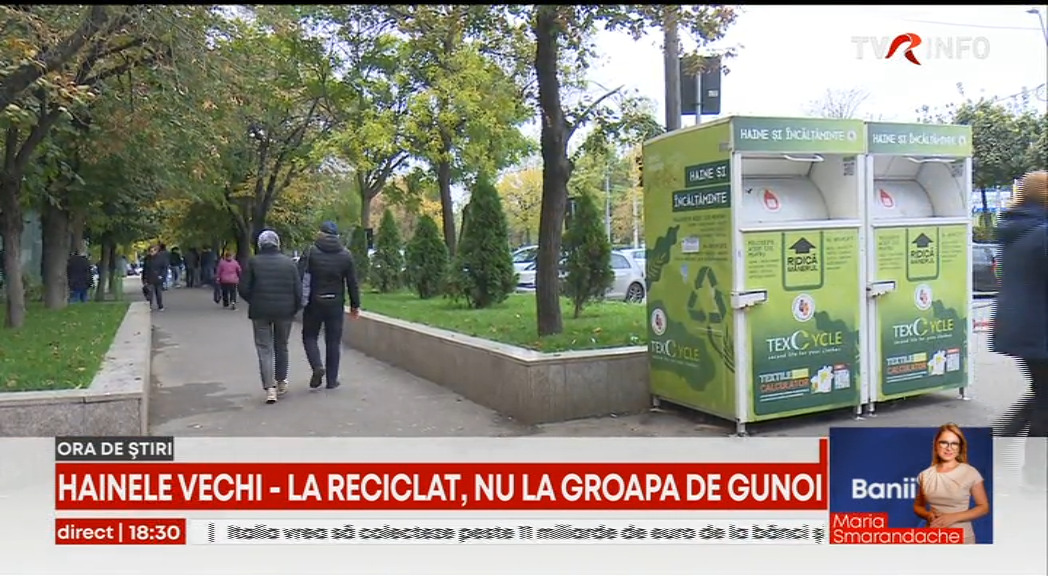 Hainele vechi – la reciclat, nu la groapa de gunoi! Autoritățile au început să amenajeze puncte de colectare pentru îmbrăcămintea veche