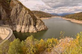 Golire Lacul Vidraru / captura video
