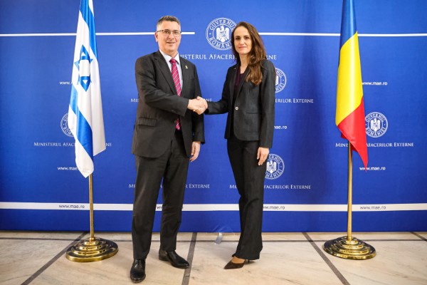 Ministrul Oana Țoiu: Statul român rămâne angajat pentru o pace justă și durabilă între Israel și Palestina