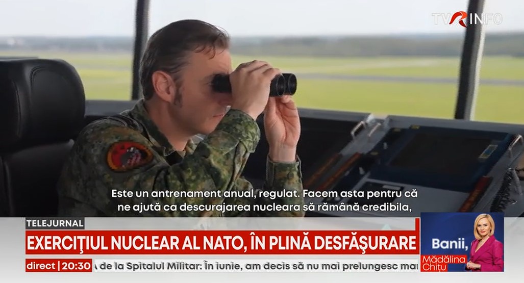 Exercițiul nuclear al NATO, Steadfast Noon, este în plină desfășurare