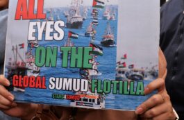 Peste 20 de jurnaliști au fost reținuți de Israel de pe vase ale flotilei Sumud. Mai multe redacții nu au vești despre ei