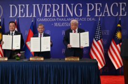 Thailanda suspendă acordul de pace cu Cambodgia, la două săptămâni după ce Trump a prezidat semnarea lui