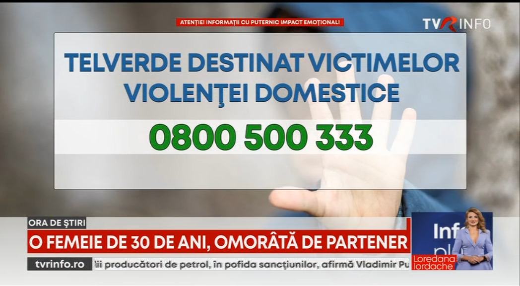 Un nou caz de femicid în România: o femeie din Brașov a fost ucisă de iubitul recidivist. Bărbatul a fost arestat preventiv
