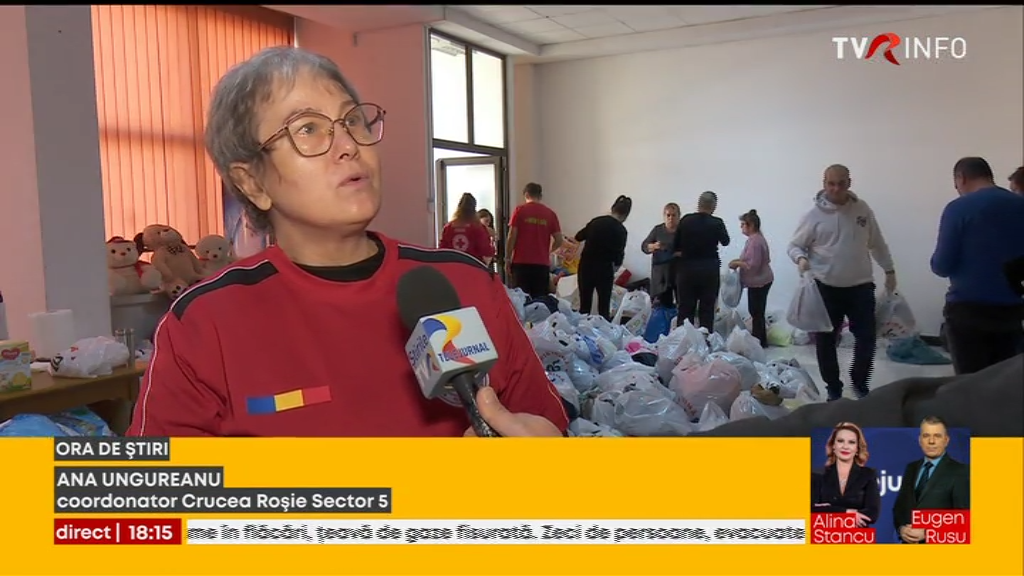 Centrele deschise în Capitală pentru locatarii blocului distrus, luate cu asalt de oameni din toată țara care vor să ajute