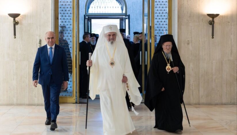 Patriarhul Bartolomeu și Patriarhul Daniel, vizită la Guvern