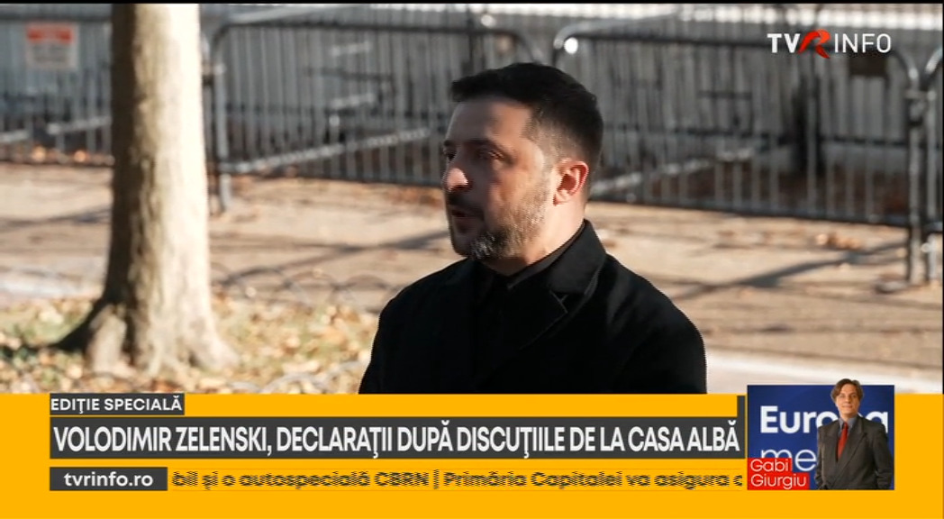 Volodimir Zelenski, declarații după discuțiile de la Casa Albă