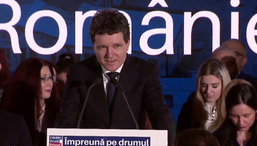 Nicușor Dan, la lansarea candidaturii lui Cătălin Drulă (USR) la Primăria Capitalei. „Vă mulțumesc pentru ce faceți, vă încurajez să faceți în continuare și veți avea în mine un partener”